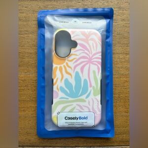 NWT Casely iphone 16 BOLD case - Oasis - Pura Vida